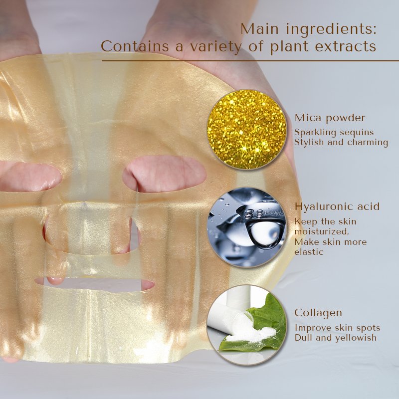 24K Golden Hydrogel Facial Mask - 5